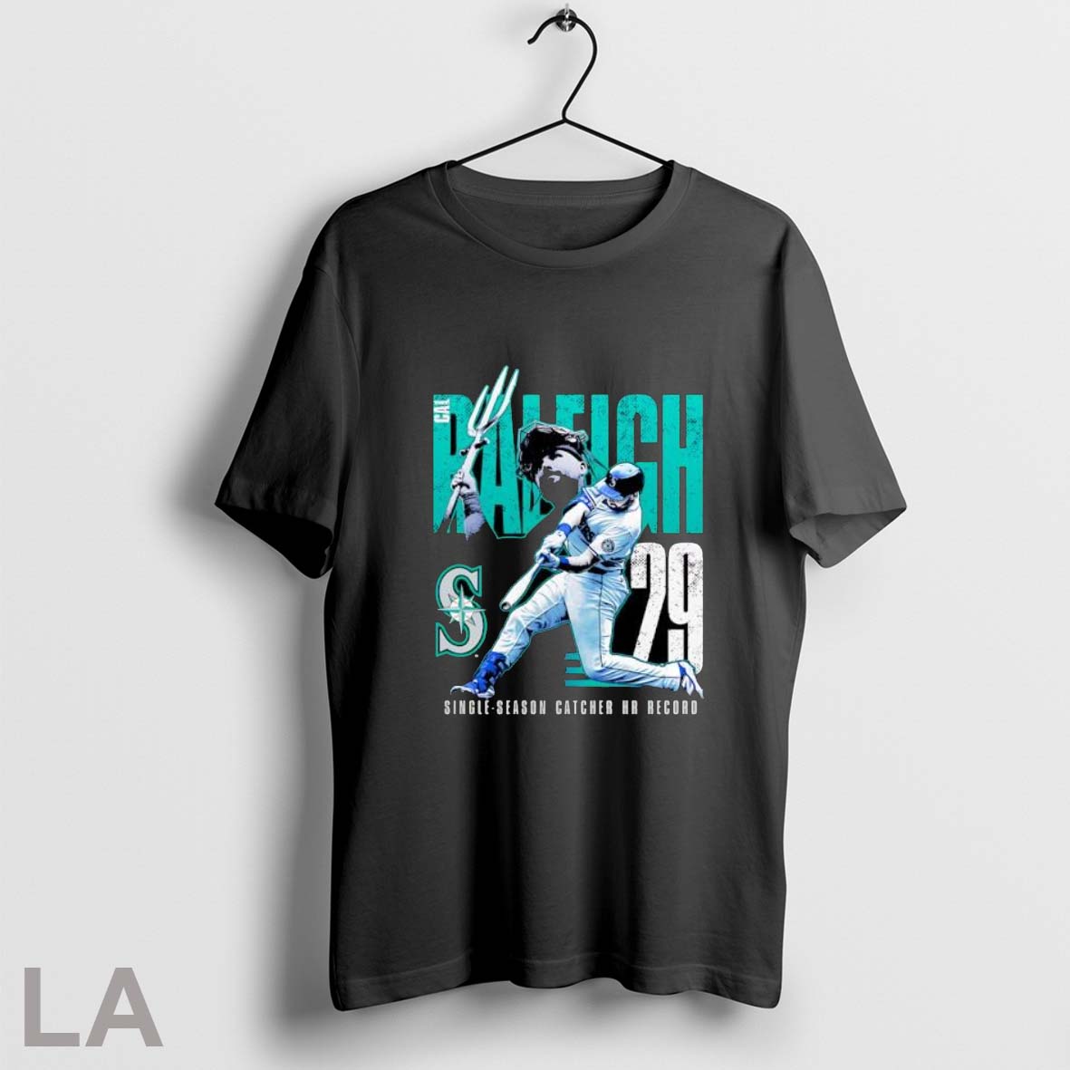 Cal Raleigh Seattle Mariners Single Season Catcher Hr Record - clothing by TeeHivey.com