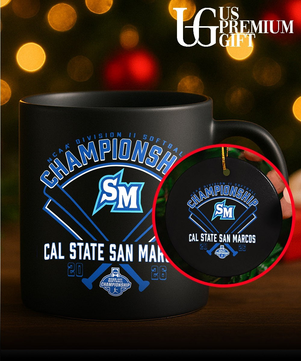 Cal State San Marcos NCAA Division II Softball Championship 2026 shirt