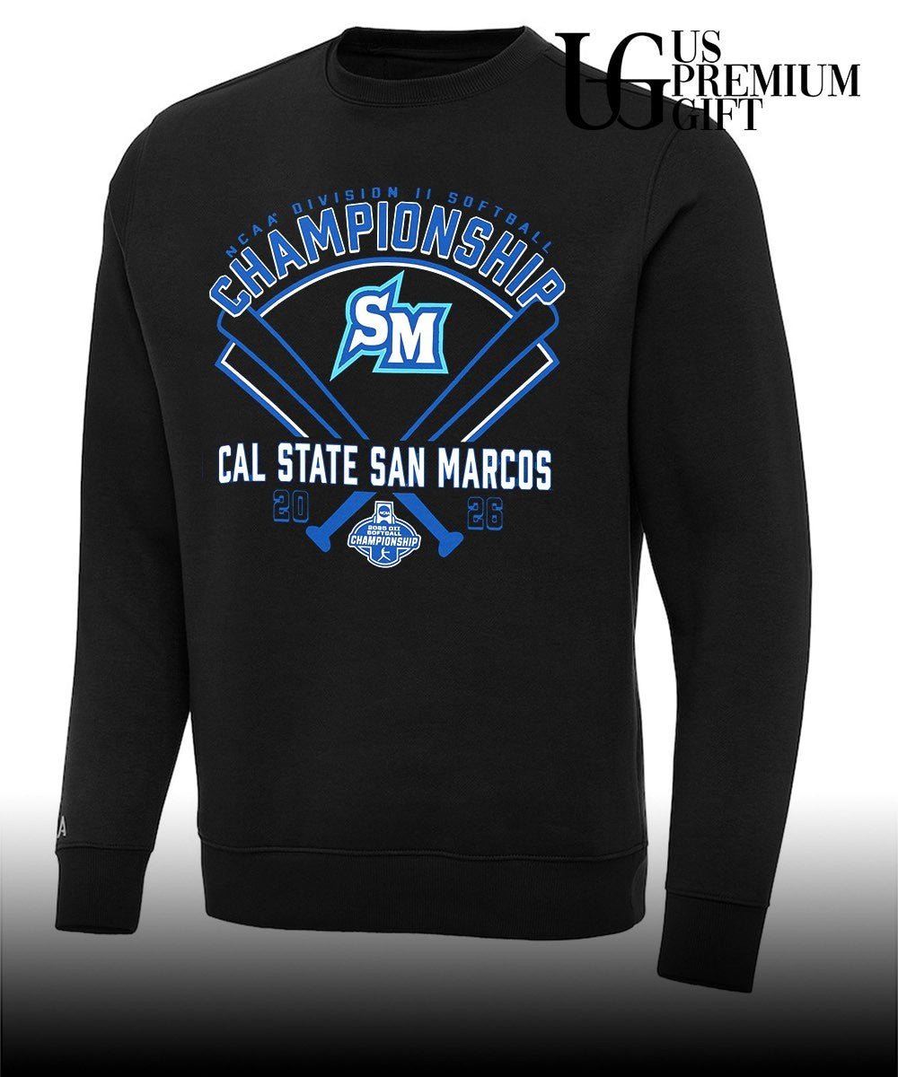 Cal State San Marcos NCAA Division II Softball Championship 2026 shirt