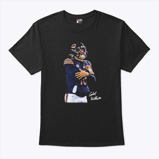 Caleb Williams Cold Chicago Football Shirt