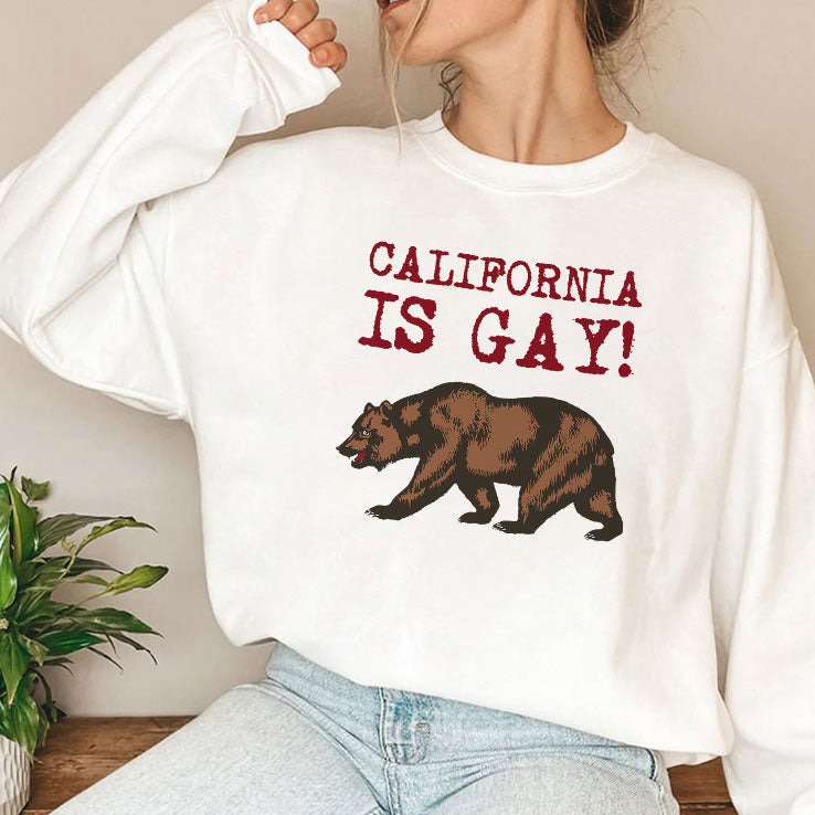 California Is Gay Bear T Shirt