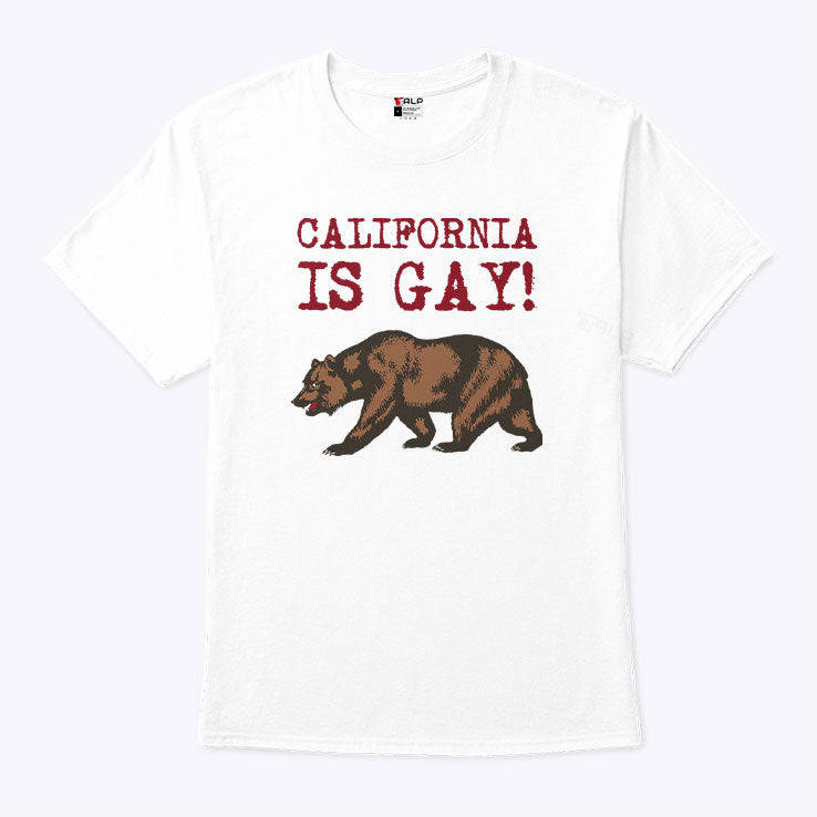 California Is Gay Bear T Shirt