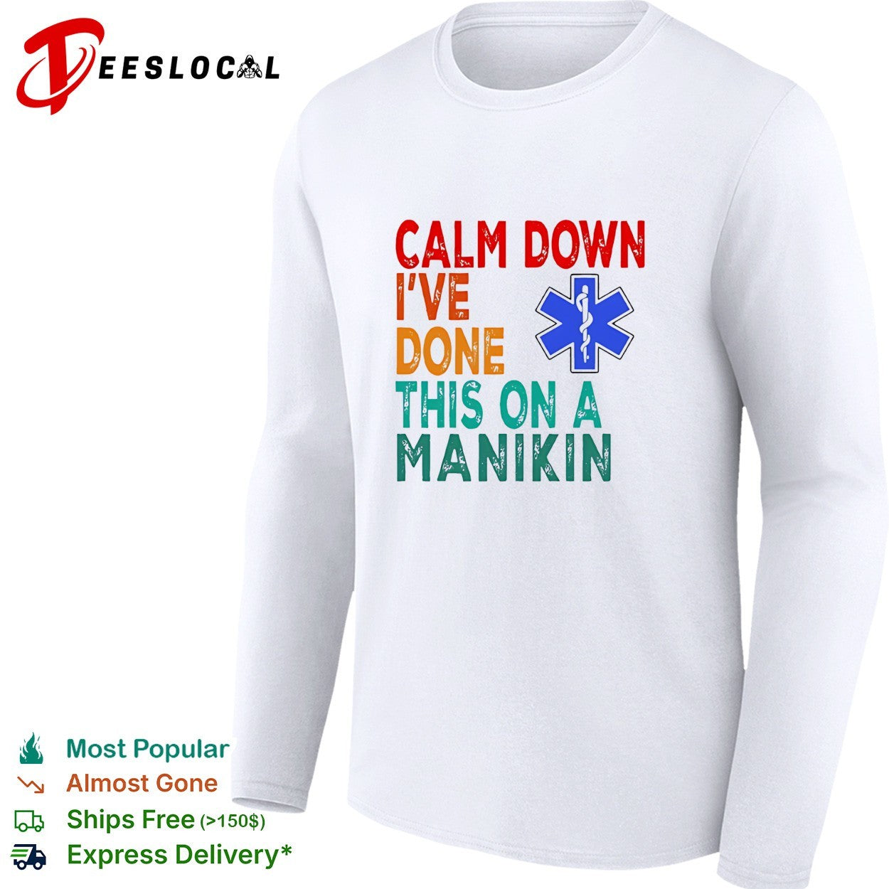 Calm down I’ve done this on a manikin shirt