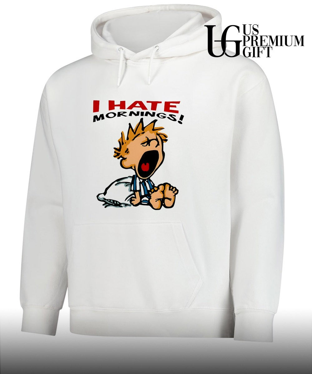 Calvin and Hobbes I hate Mornings shirt