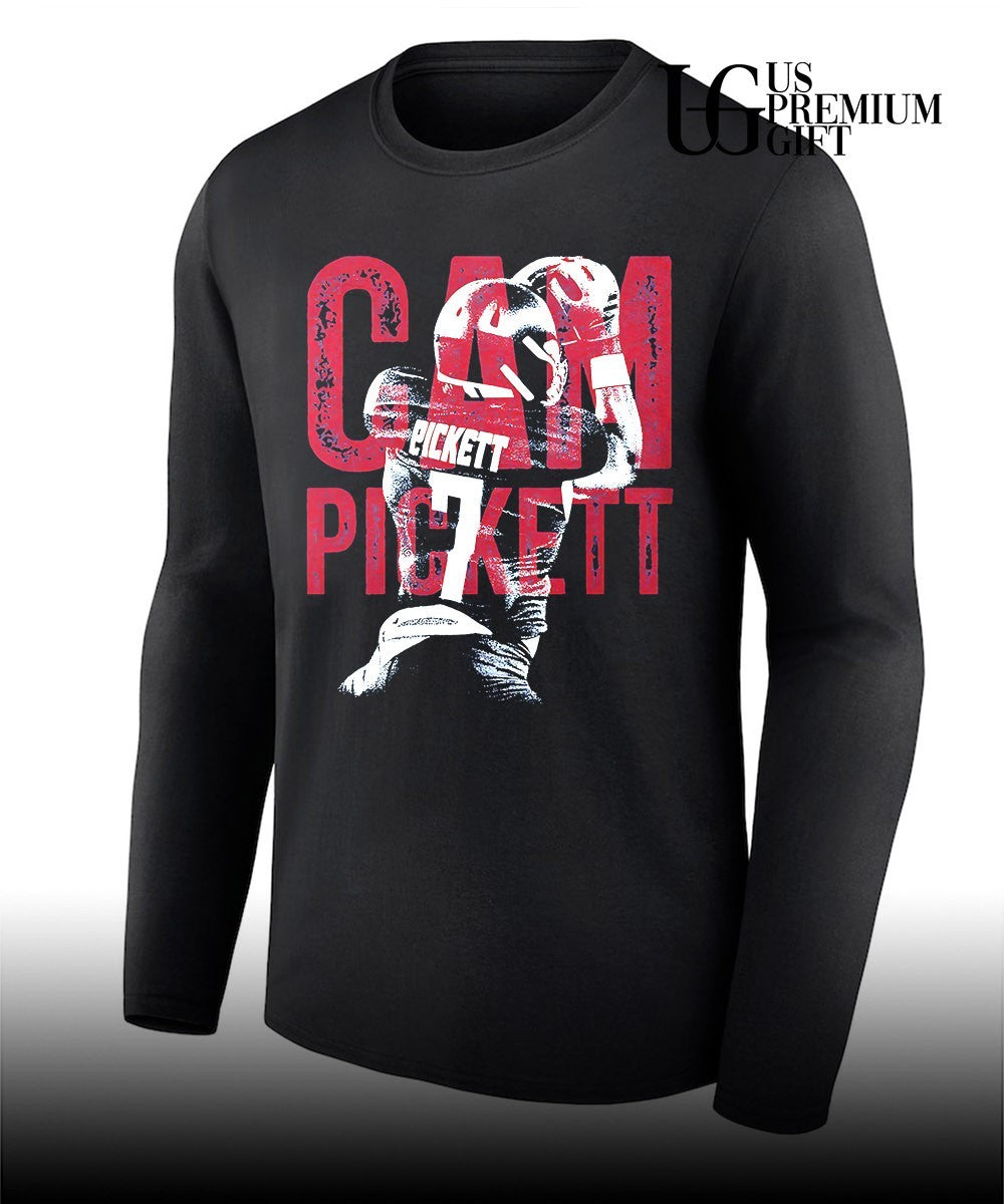 Cam Pickett Kansas Jayhawks Football College Bitmap shirt