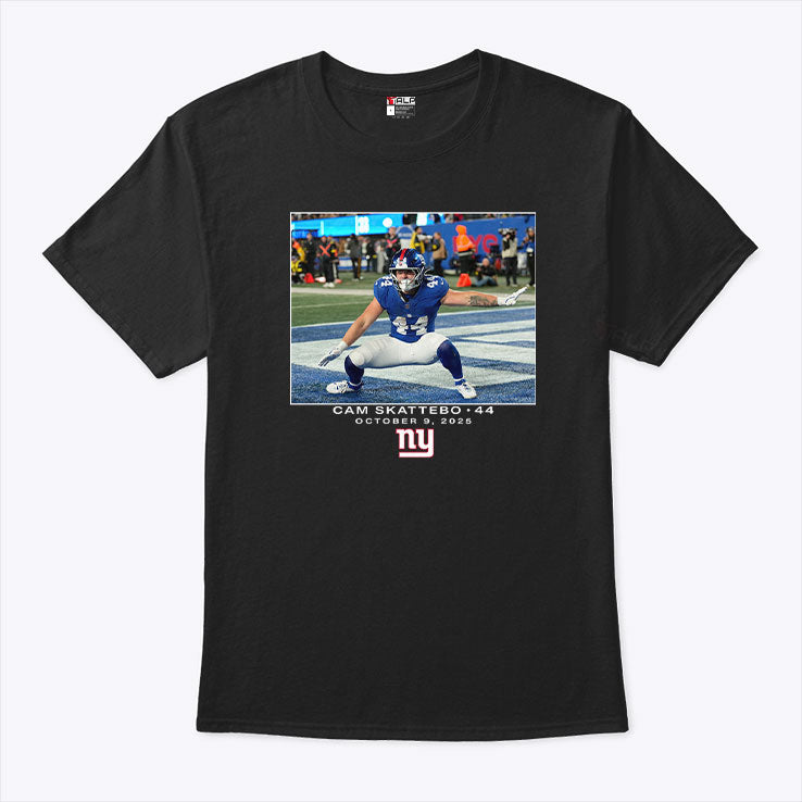 Cam Skattebo 44 October 9 2025 T Shirt