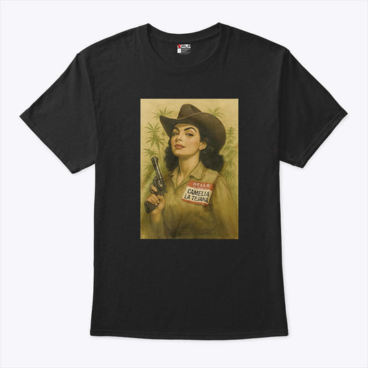 Camelia La Tejana T Shirt