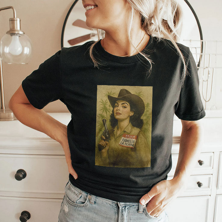 Camelia La Tejana T Shirt