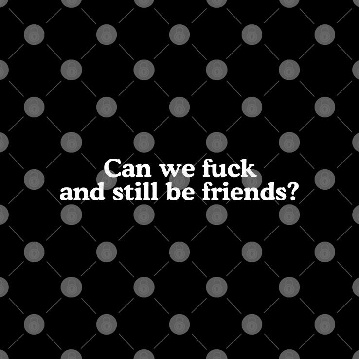 Can We Fuck And Still Be Friends T Shirt