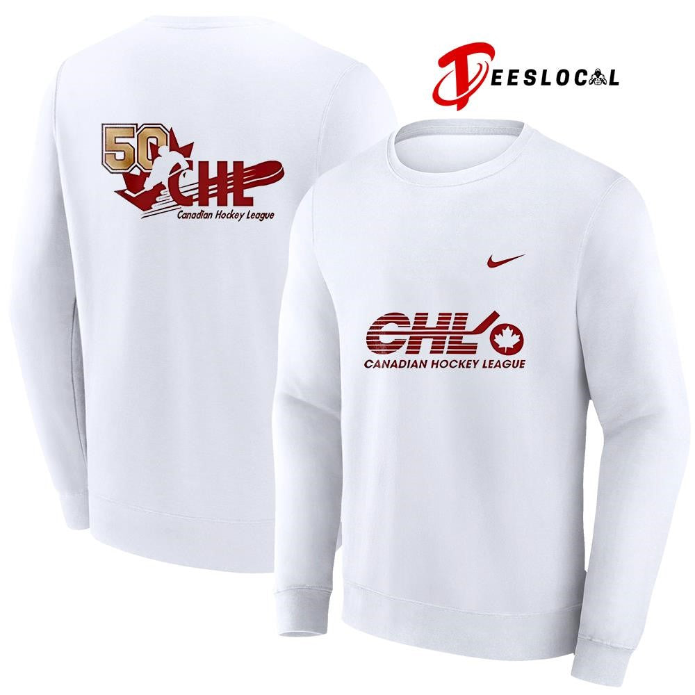 Canadian Hockey League 50th celebration shirt