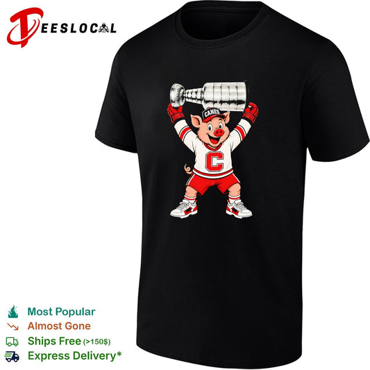 Canes Pig Stanley Cup Trophy Carolina Hurricanes Hockey shirt