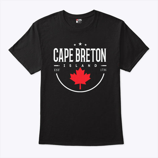 Cape Breton Island Est 1736 T Shirt