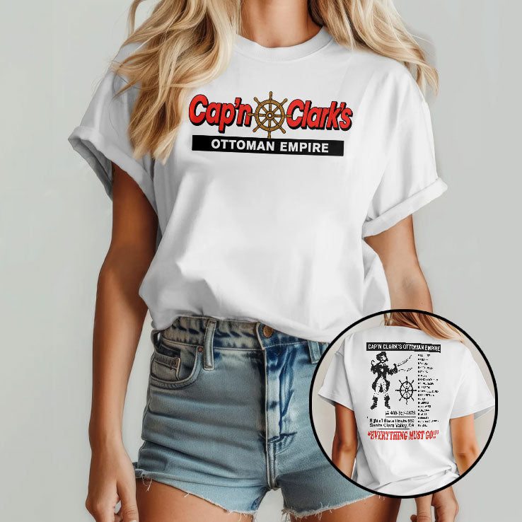 Cap’n Clark’s Ottoman Empire Everything Must Go T Shirt