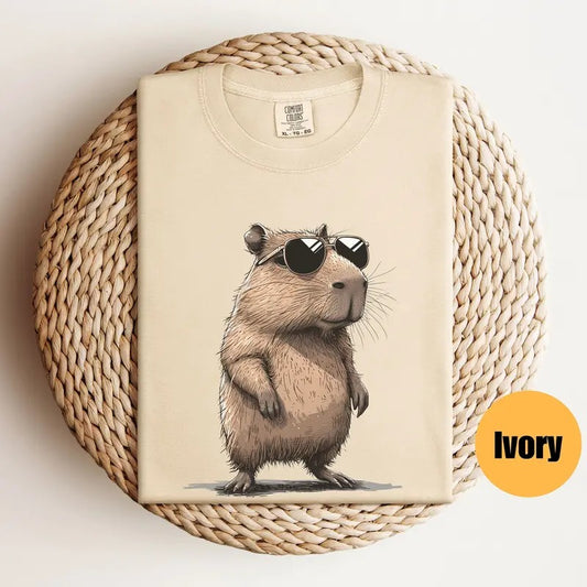 Capybara Shirt, Capybara T-Shirt, Meme Shirt, Capybara Tshirt - clothing by TeeHivey.com