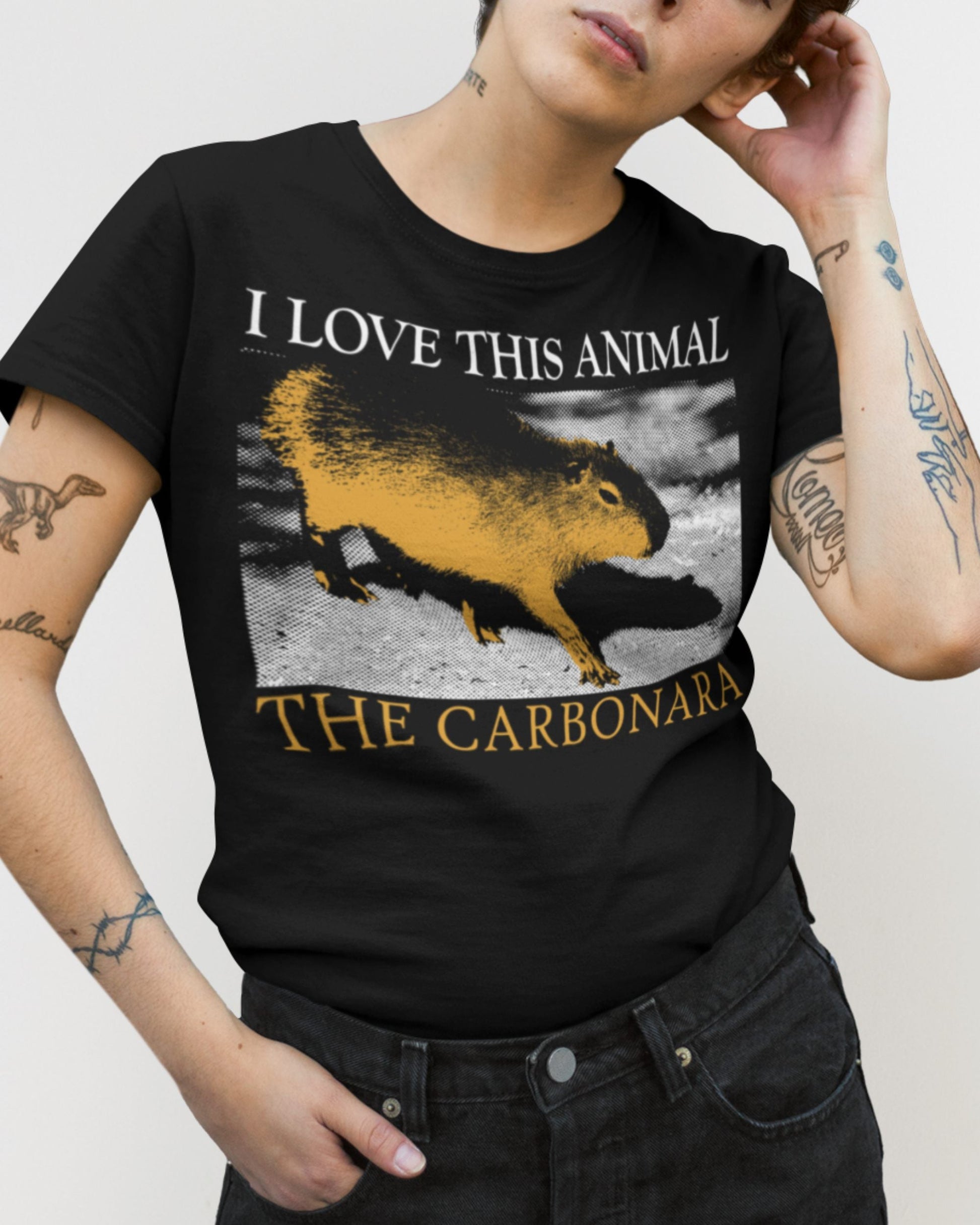 'Carbonara Capybara' Shirt