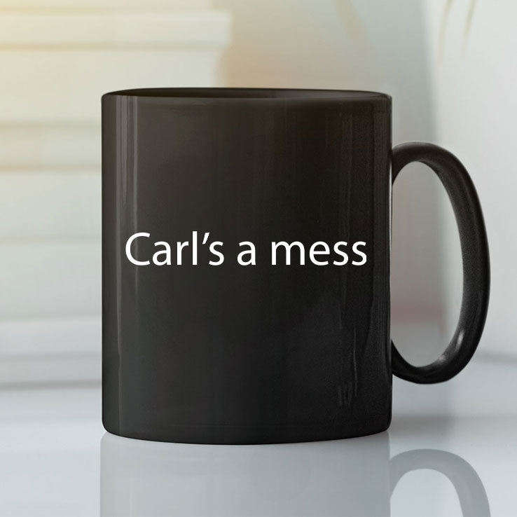 Carl’s A Mess Funny Summer House Mug