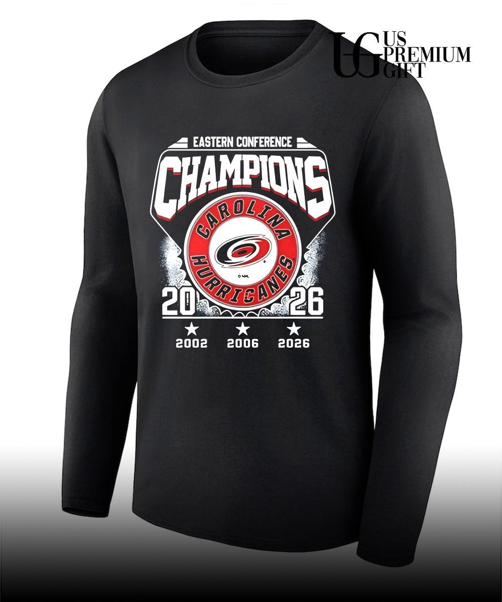 Carolina Hurricanes 2026 Eastern Conference Champions shirt