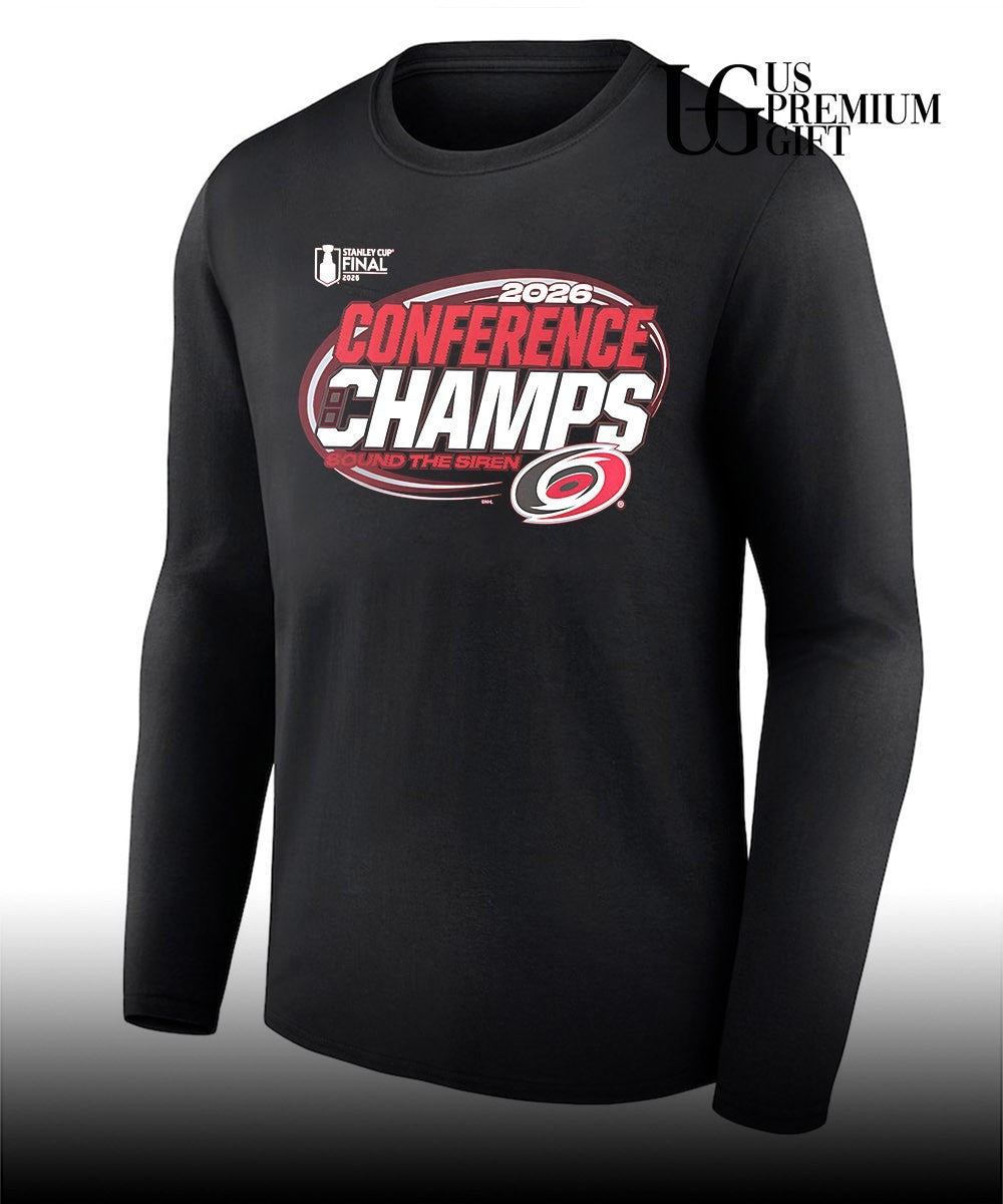 Carolina Hurricanes 2026 NHL Eastern Conference Champions sound the siren T-shirt