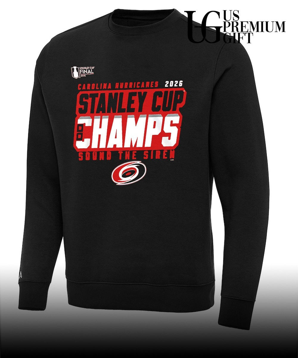 Carolina Hurricanes 2026 Stanley Cup Champions Sound The Siren Hometown shirt
