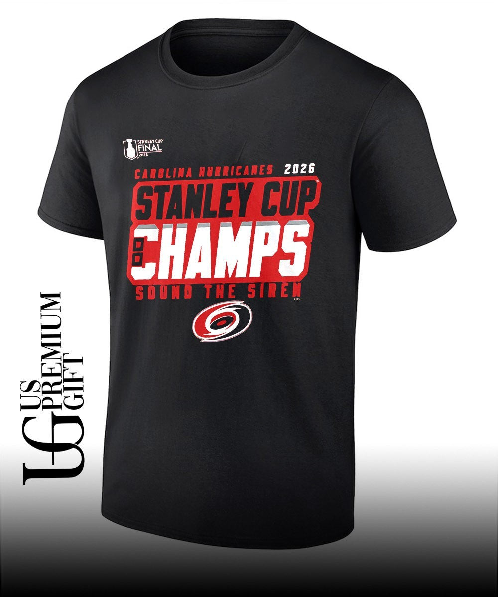 Carolina Hurricanes 2026 Stanley Cup Champions Sound The Siren Hometown shirt