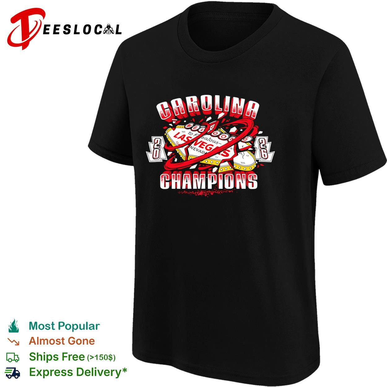 Carolina Hurricanes 2026 champions Las Vegas sign shirt