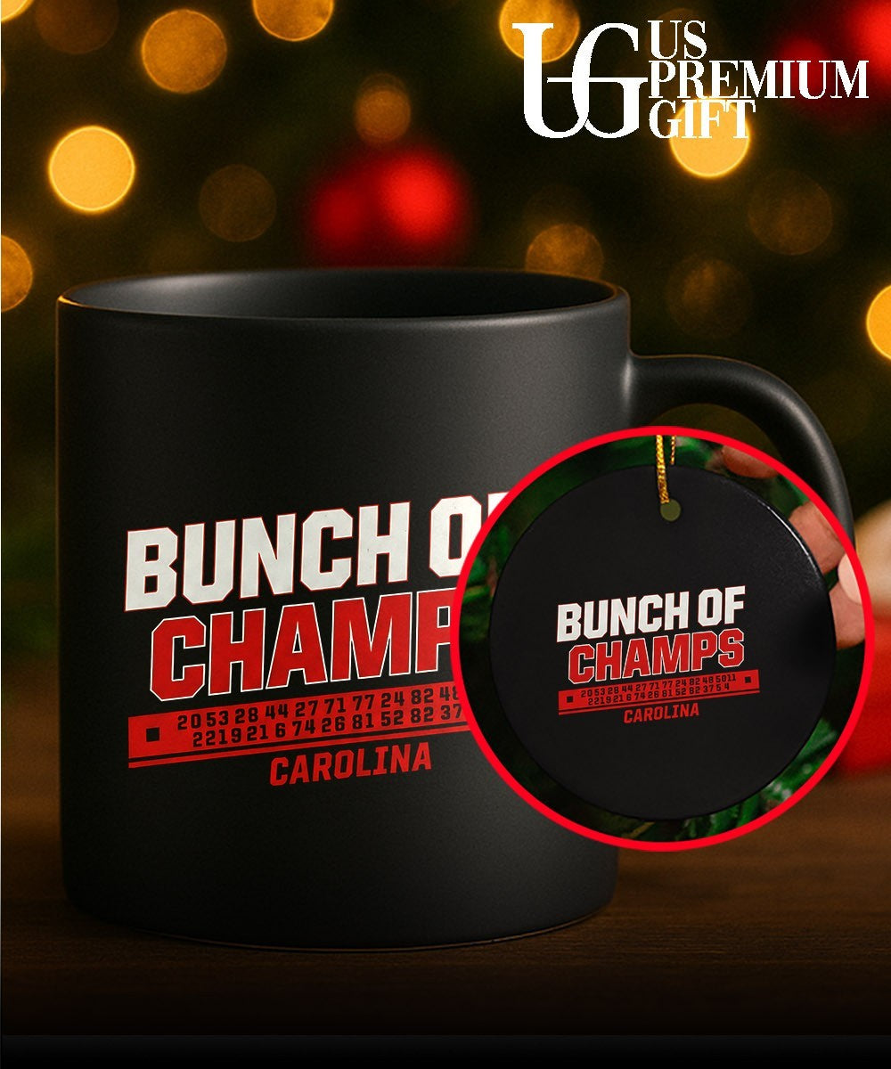 Carolina Hurricanes NHL Bunch of Champs Roster number list 2026 shirt