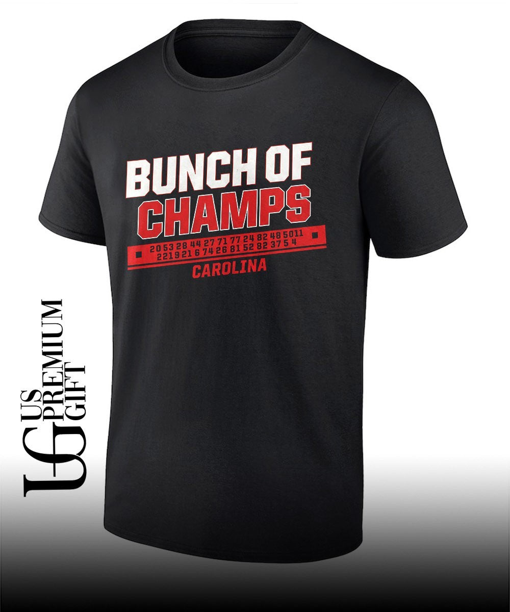 Carolina Hurricanes NHL Bunch of Champs Roster number list 2026 shirt