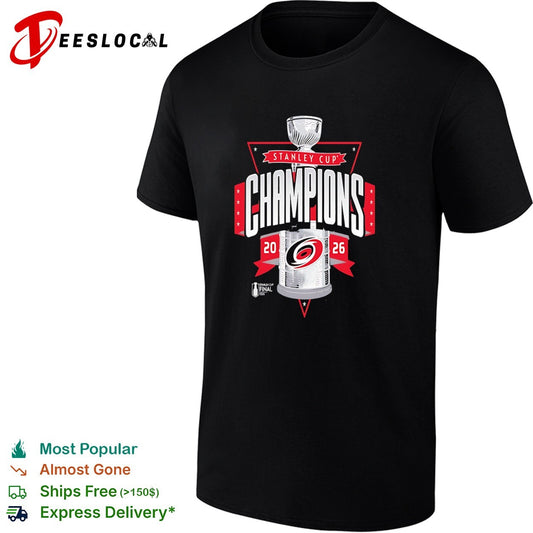 Carolina Hurricanes Stanley Cup Champions 2026 NHL Final shirt