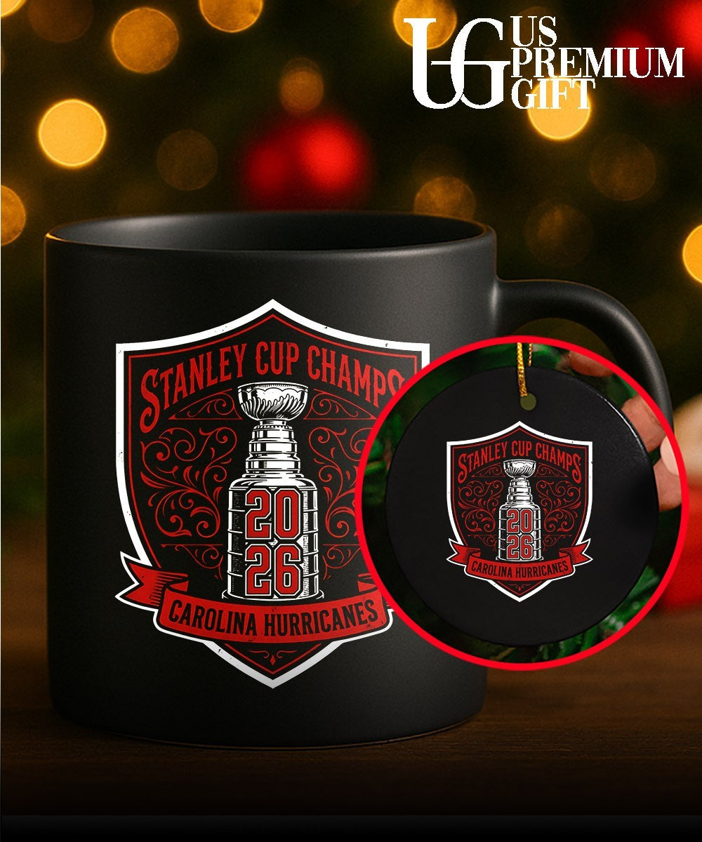 Carolina Hurricanes Stanley Cup Champs 2026 trophy shirt
