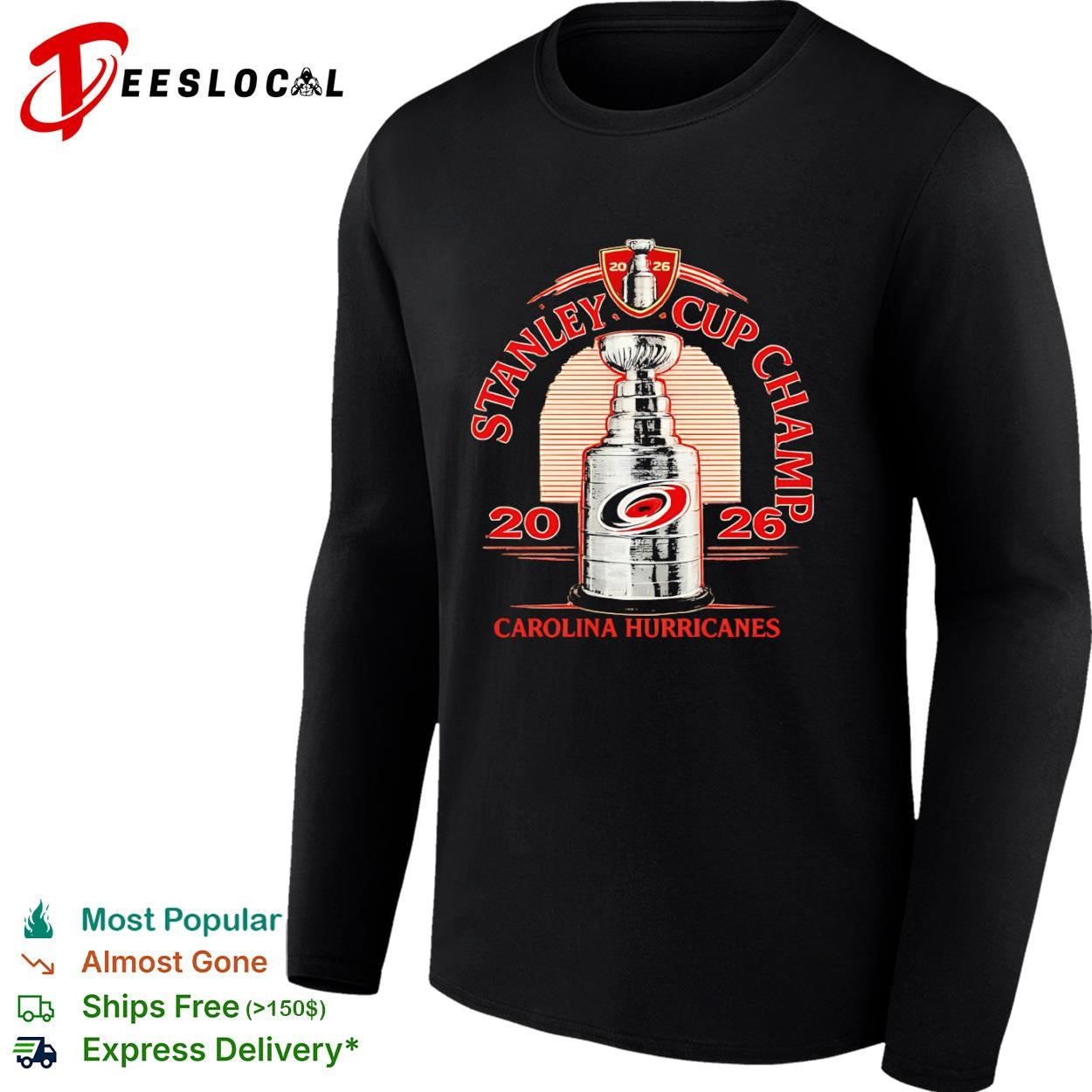 Carolina Hurricanes award Stanley Cup champ 2026 shirt