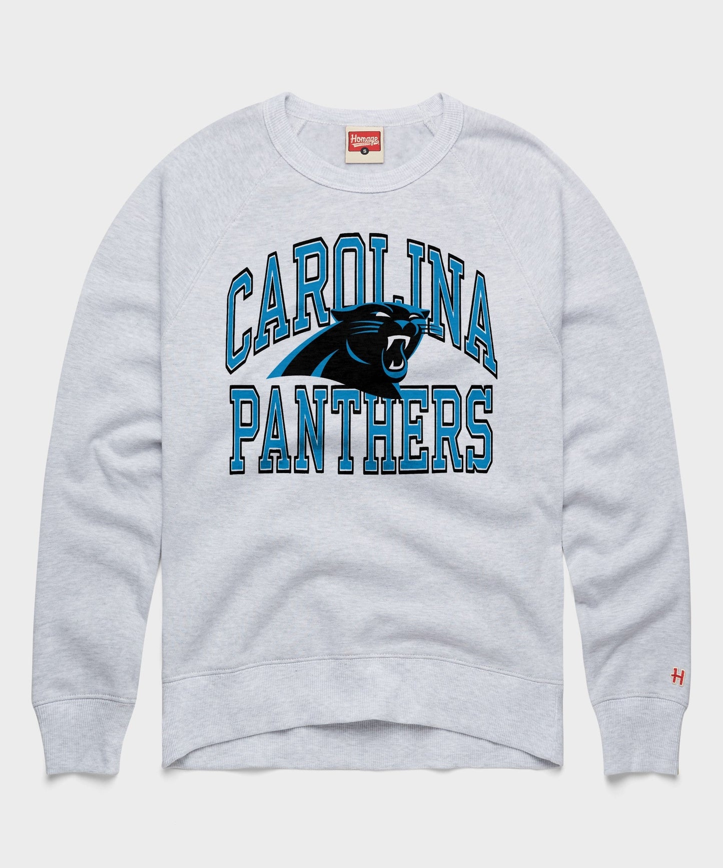 Carolina Panthers Arch Crewneck