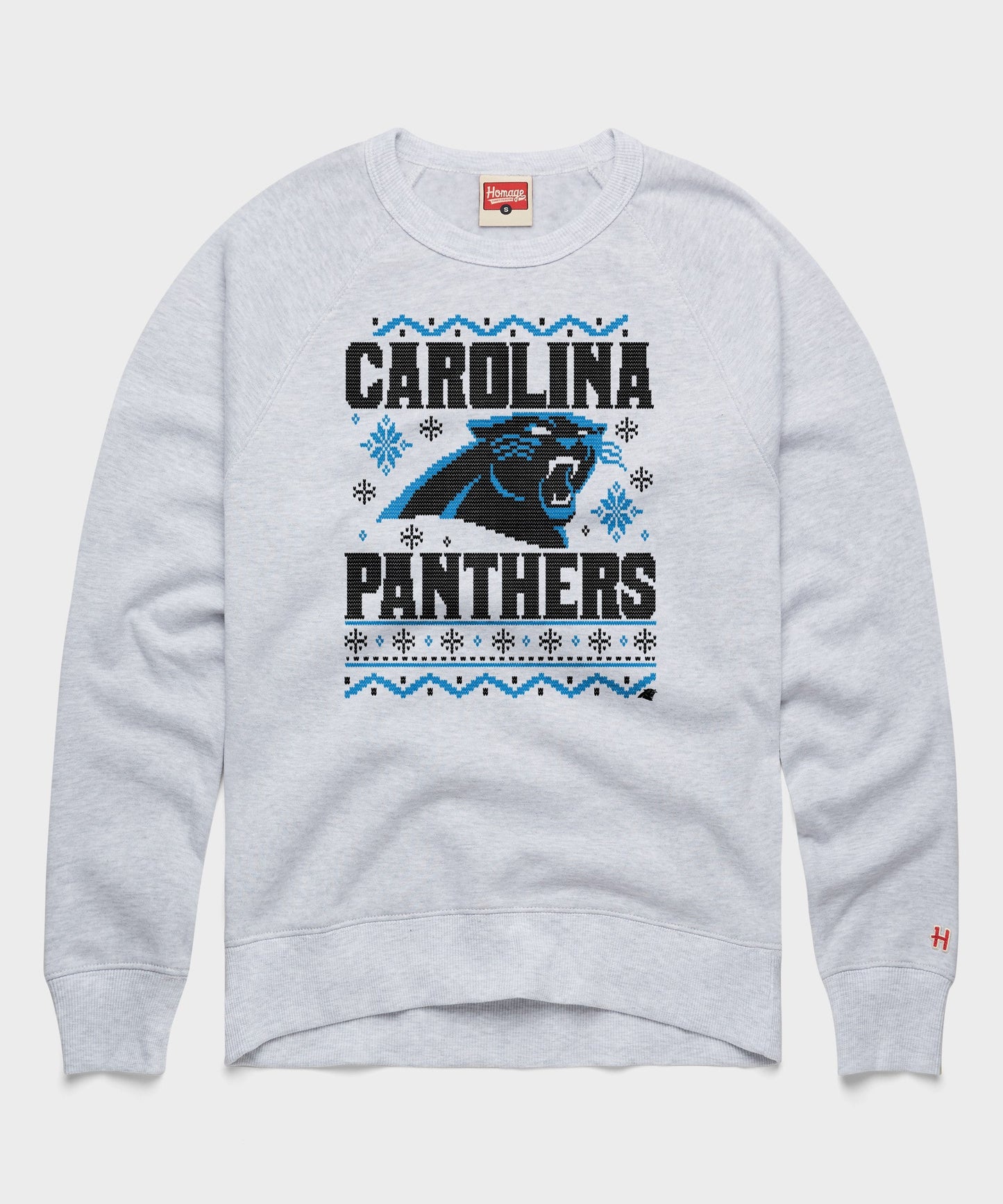 Carolina Panthers Holiday Crewneck