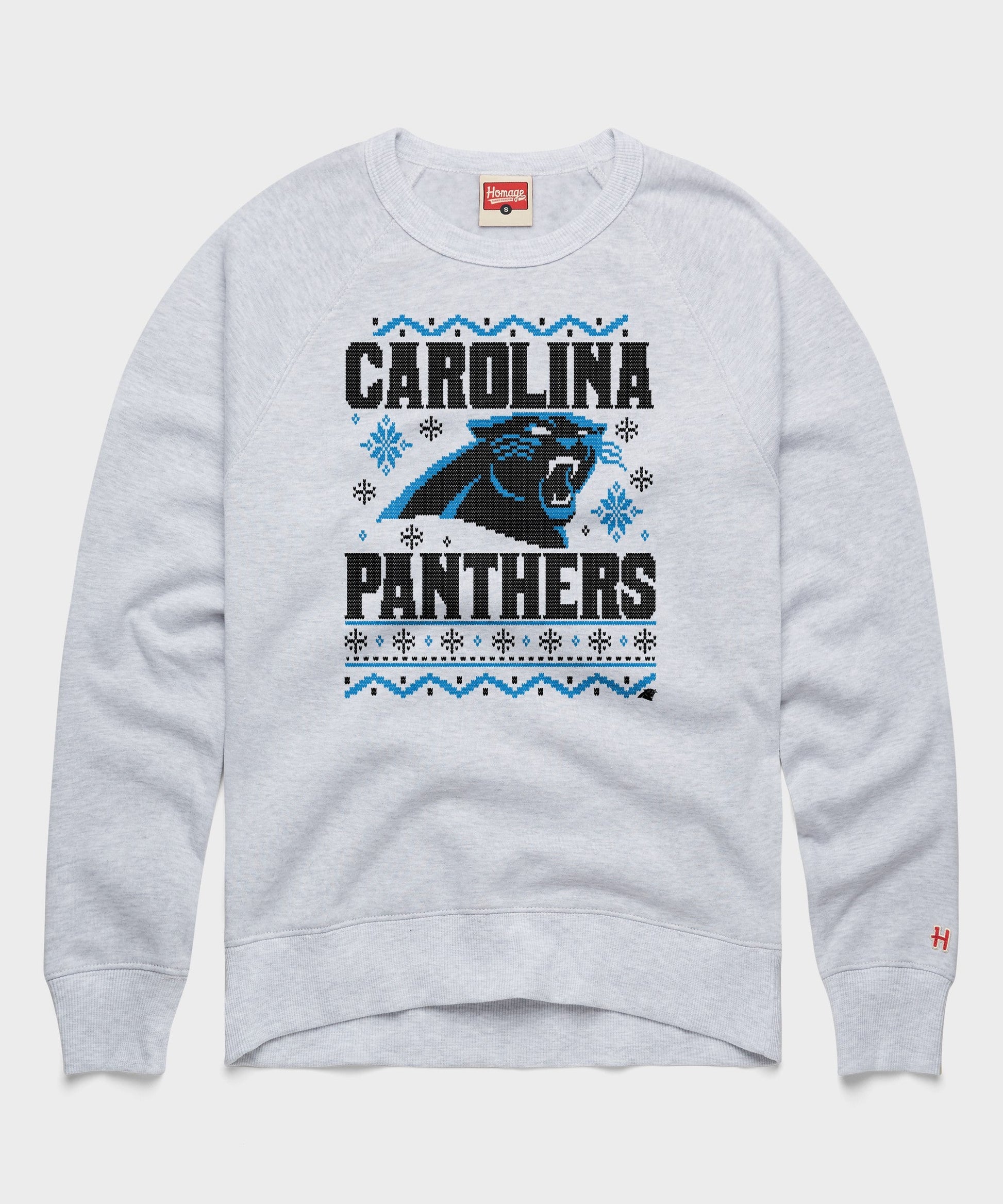 Carolina Panthers Holiday Crewneck