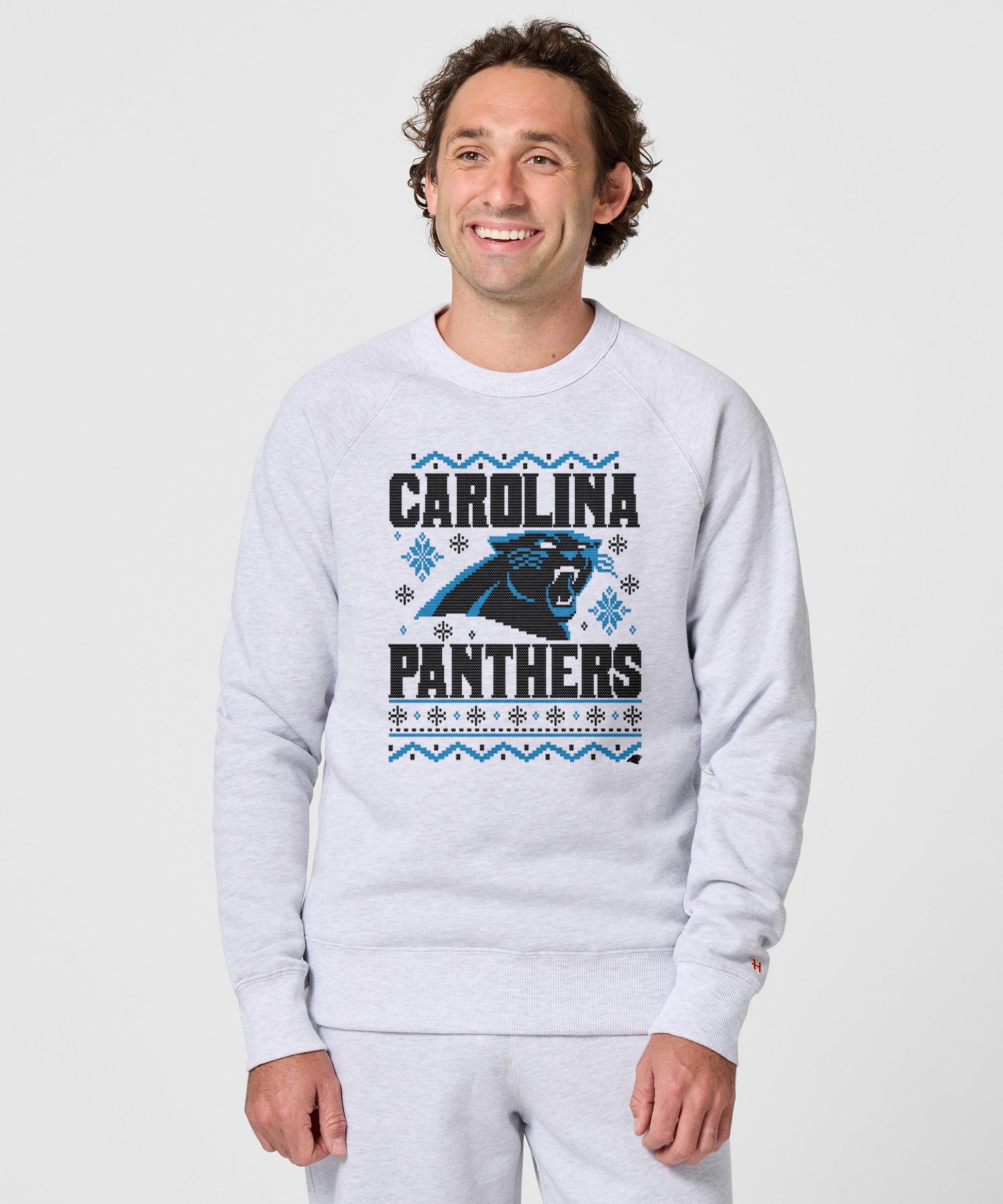 Carolina Panthers Holiday Crewneck