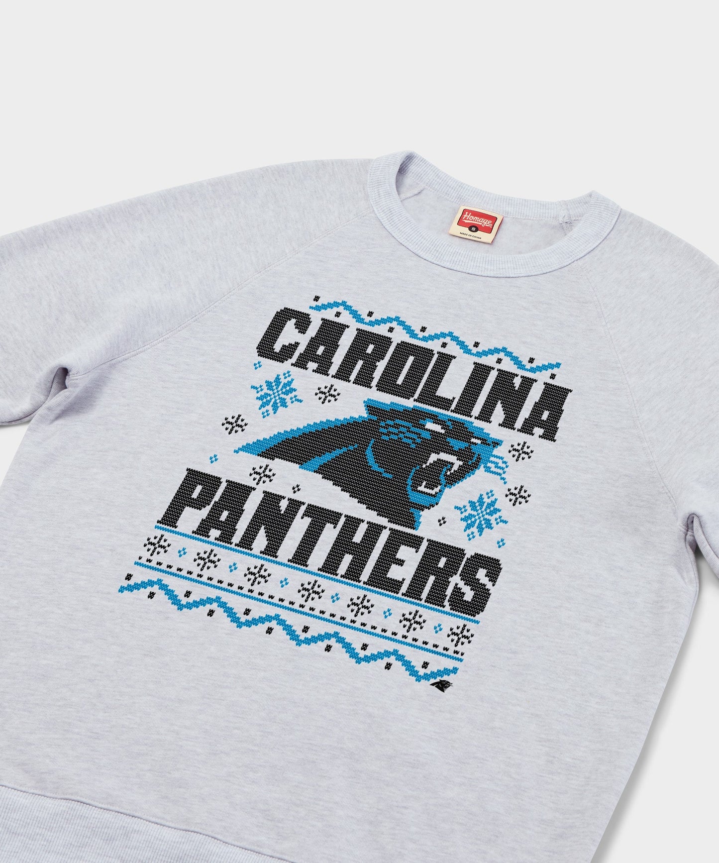 Carolina Panthers Holiday Crewneck