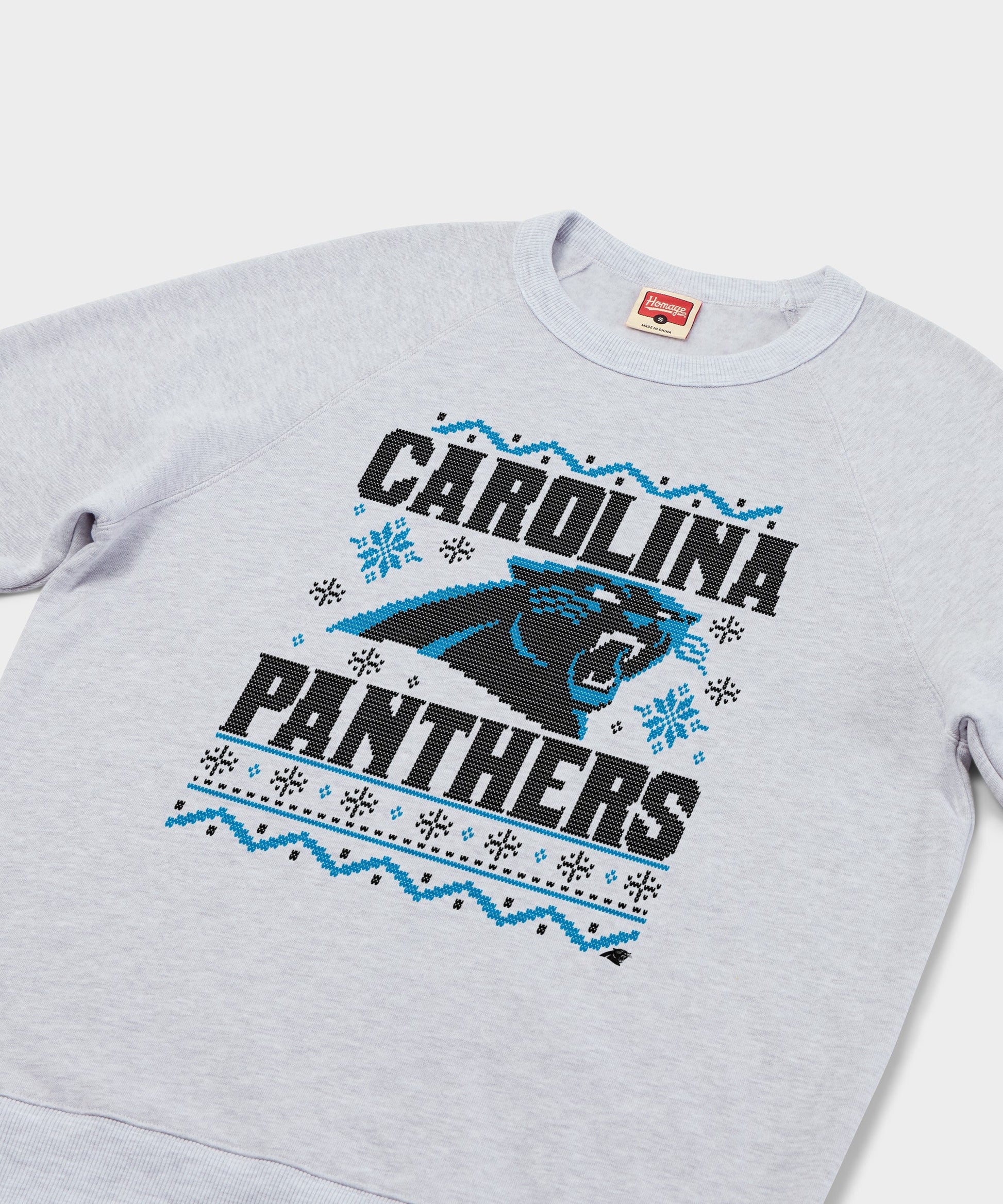 Carolina Panthers Holiday Crewneck