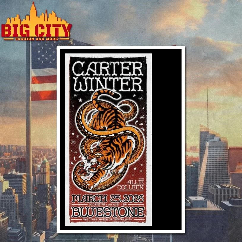 Carterwinter Columbus OH March 25 2026 Poster Shirt
