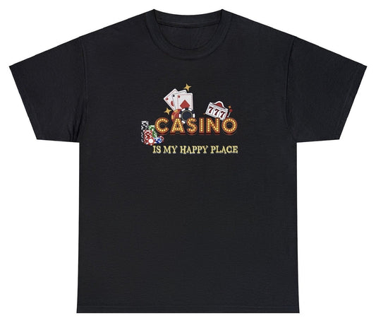 AAA Casino Is My Happy Place T Shirt
