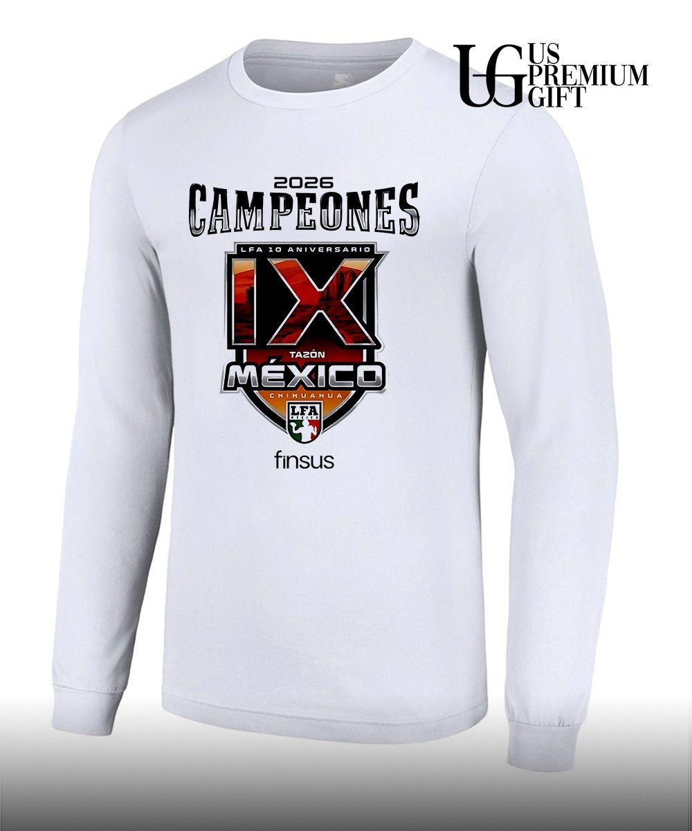 Caudillos De Chihuahua 2026 Tazón México IX Campeones shirt