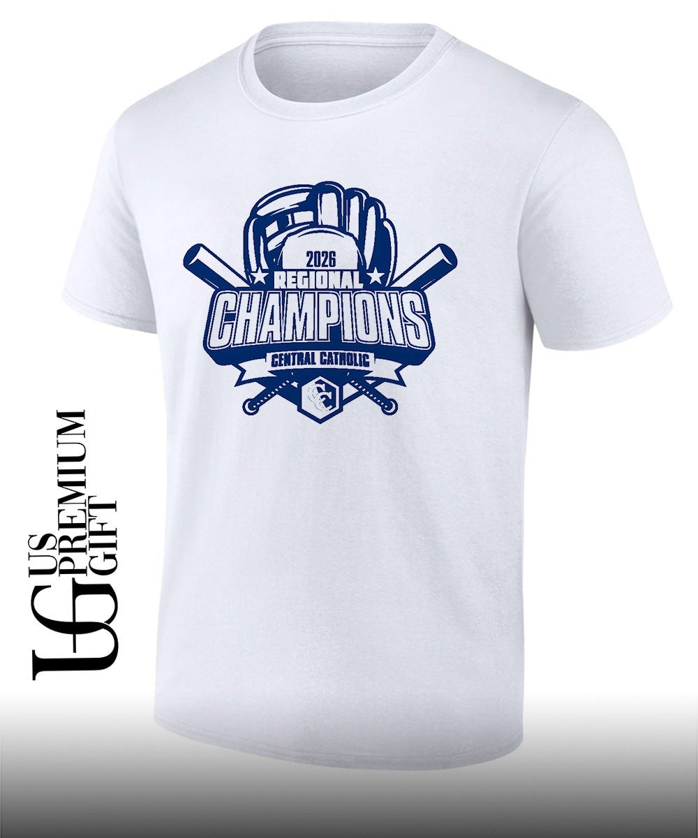 Central Catholic Baseball 2026 Regional Champions shirt