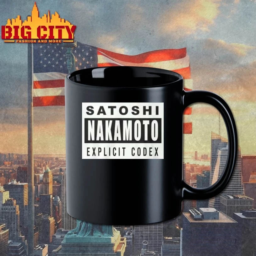 Chad Johnson Satoshi Nakamoto Explicit Codex T-shirt