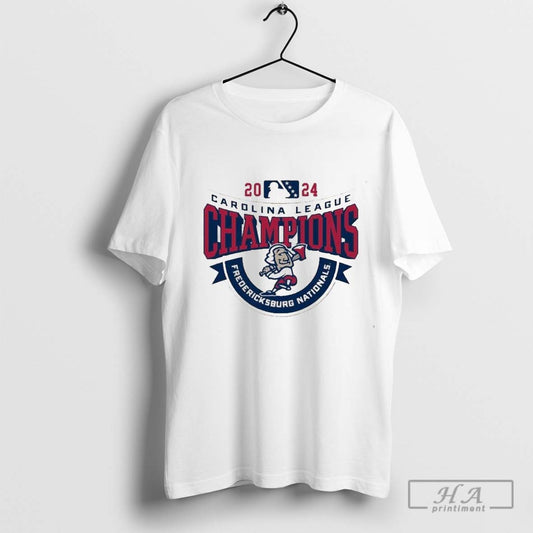 Champions Fredericksburg Nationals 2024 Carolina League - clothing by TeeHivey.com