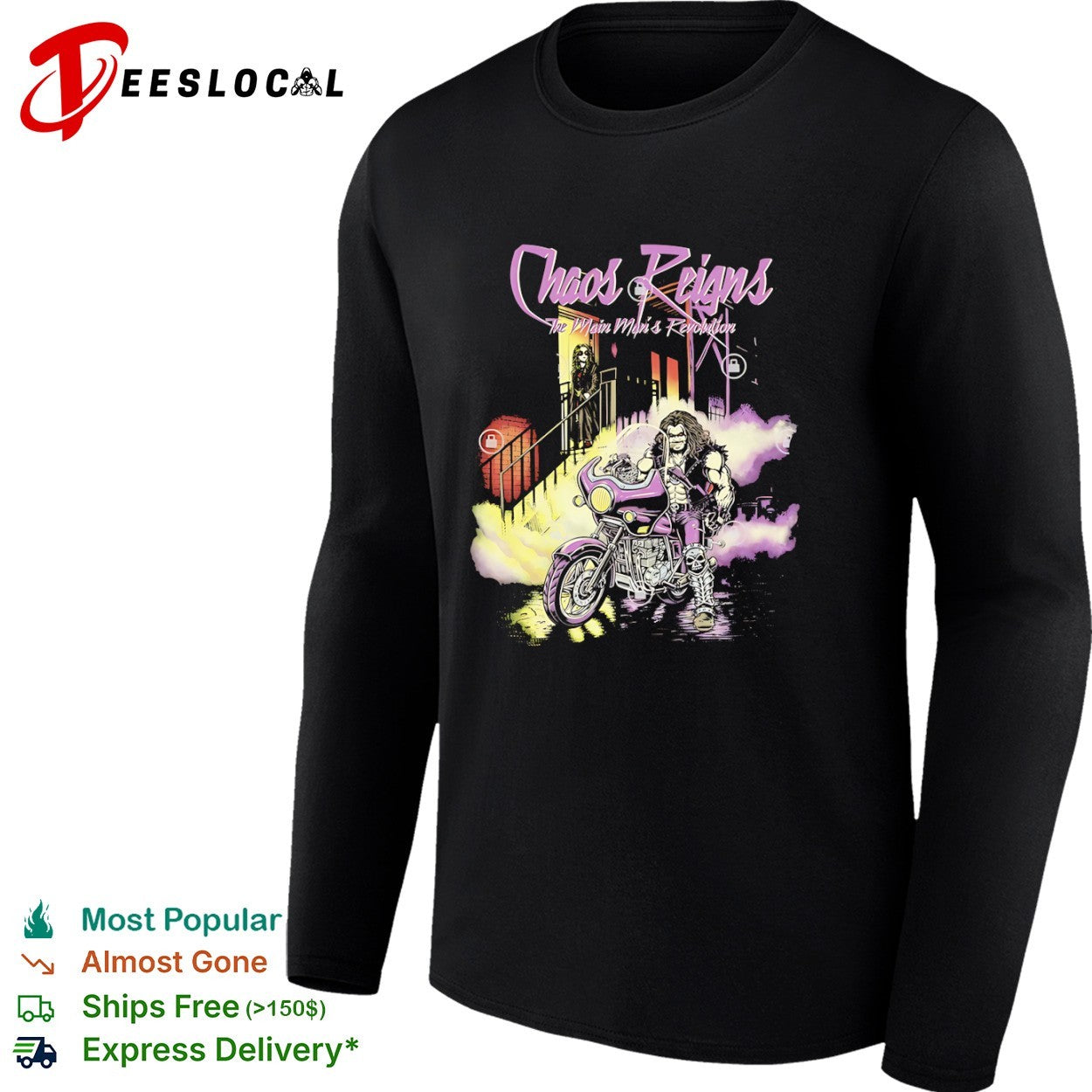 Chaos Reigns The Main Mans Revolution shirt