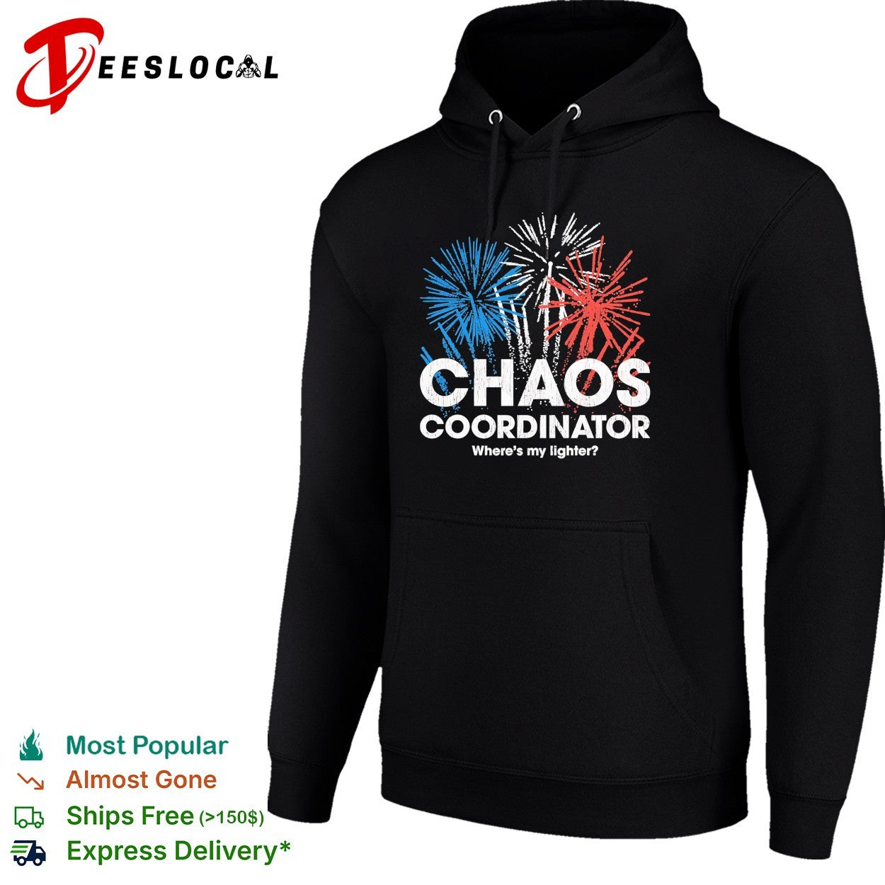 Chaos coordinator where’s my lighter shirt