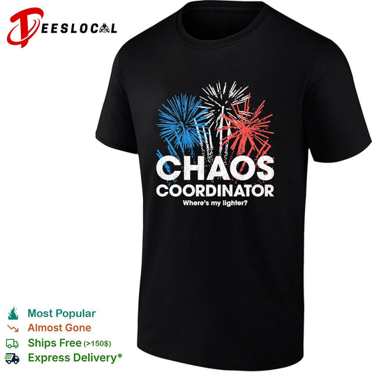Chaos coordinator where’s my lighter shirt