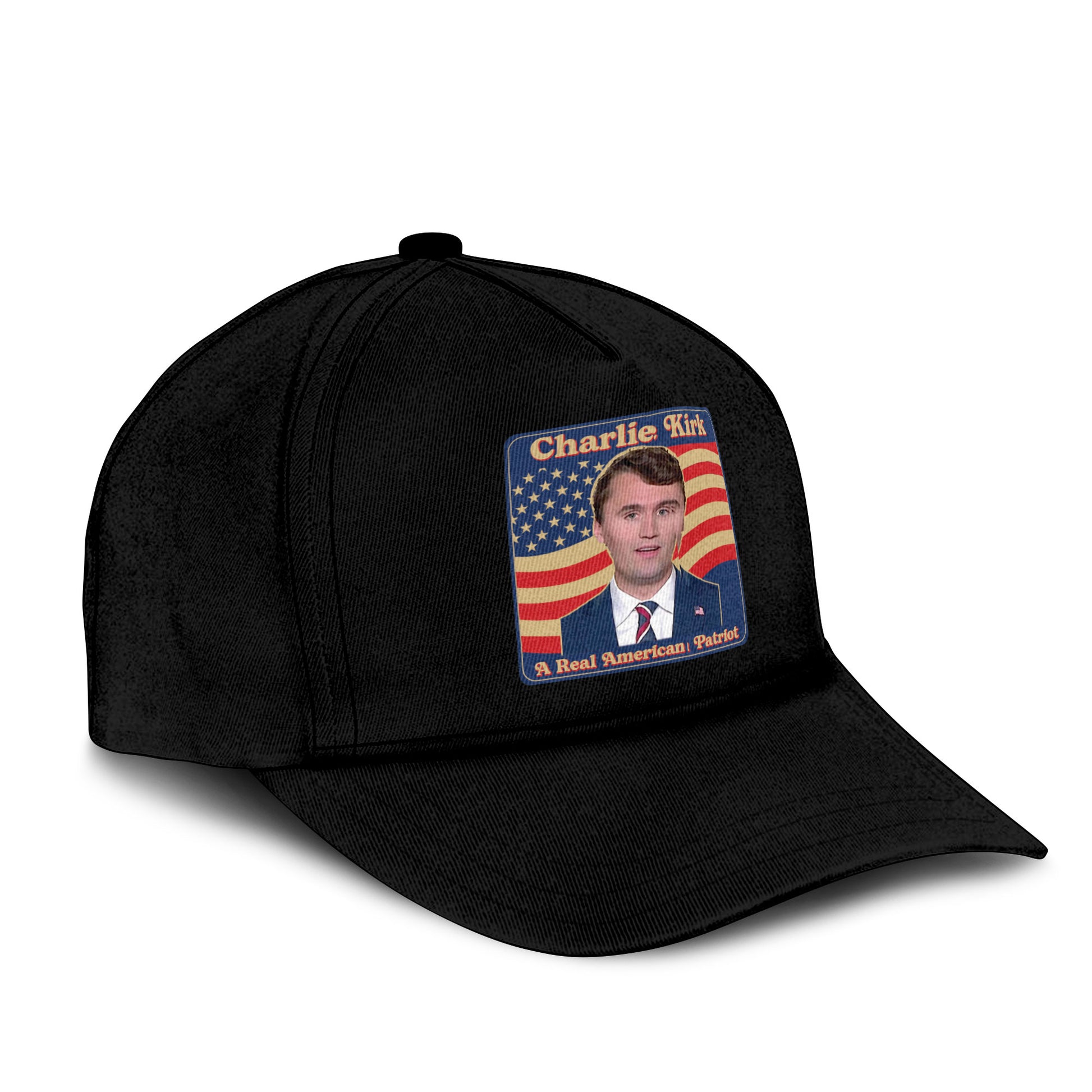 Charlie Kirk A Real American Patriot Hat