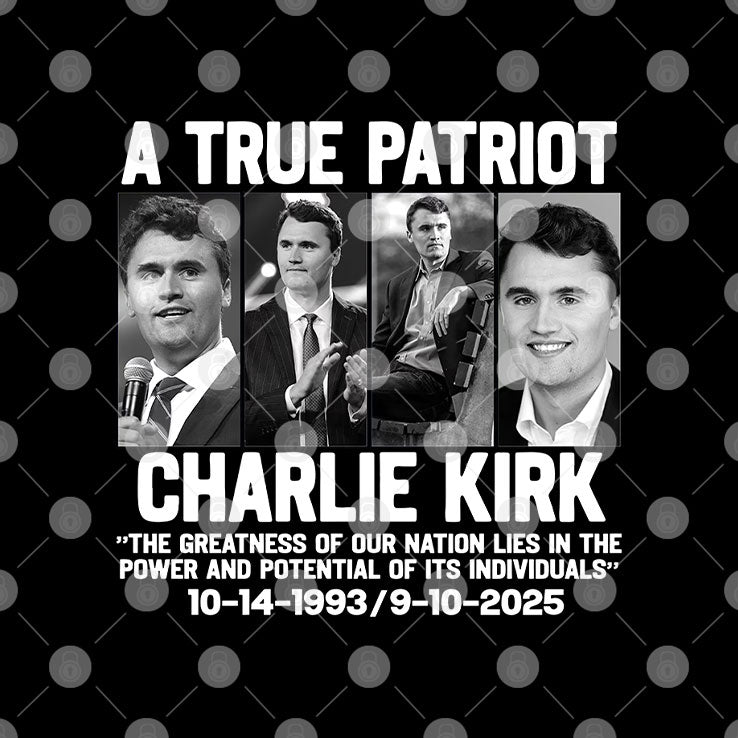 Charlie Kirk A True Patriot T Shirt