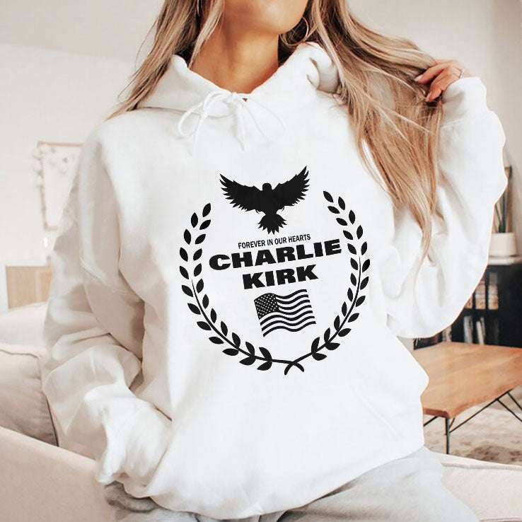 Charlie Kirk Forever In Our Hearts T Shirt