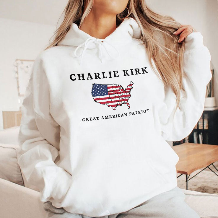 Charlie Kirk Great American Patriot T Shirt