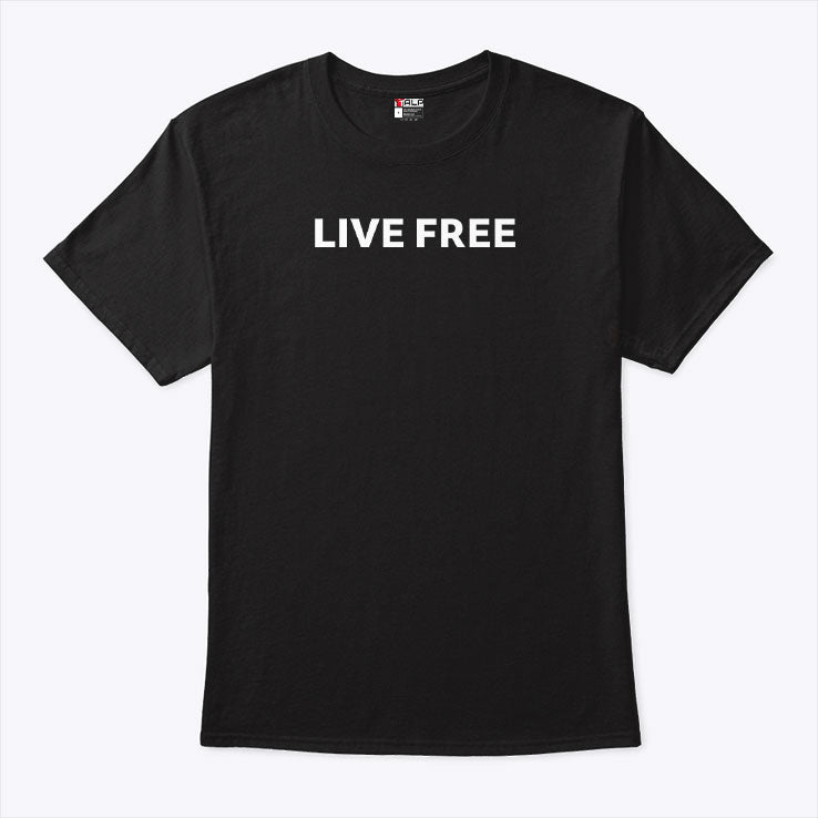 Charlie Kirk Live Free T Shirt